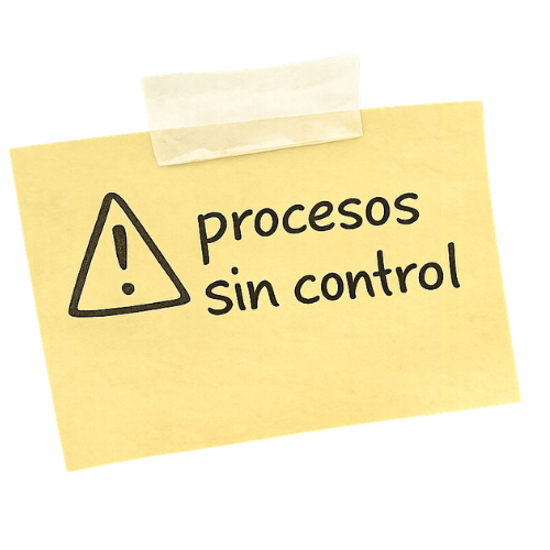 procesos sin control